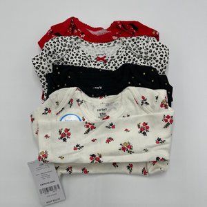 Carter's Baby Long-Sleeve Bodysuits Set of 4